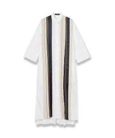 JOSEPH 【洗える】ポプリンカラーブロック　シャツドレス