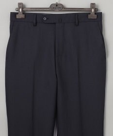 GOTAIRIKU 【御幸毛織】Superio160 ウールカシミヤ スーツ（ブラックストライプ）