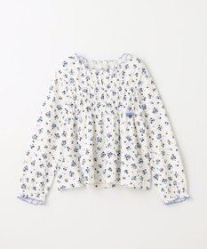 組曲 KIDS 【110-140cm】シャーリングブラウス Tシャツ