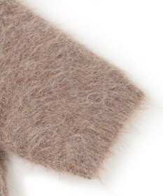 BEIGE， SENECA / アルパカウールショートシャギーニット