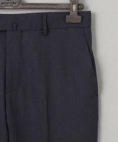 GOTAIRIKU 【御幸毛織】Superio160 ウールカシミヤ スーツ（ブラックストライプ）