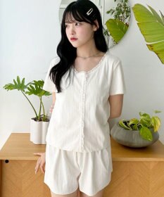 WEGO ワンカラーセットアップルームウェア