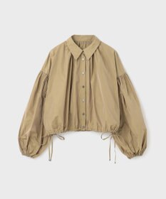 GRACE CONTINENTAL タフタギャザーシャツ