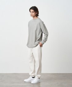 ATON FRESCA PLATE | オーバーサイズ L/S Tシャツ - UNISEX