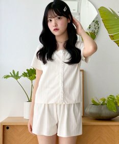 WEGO ワンカラーセットアップルームウェア