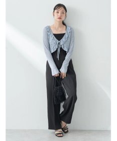 earth music&ecology タックストレートパンツ