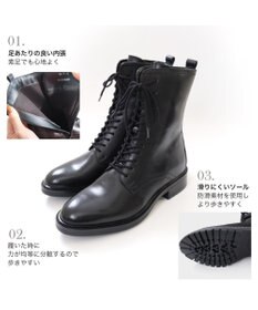 Pointer 本革レースアップブーツ