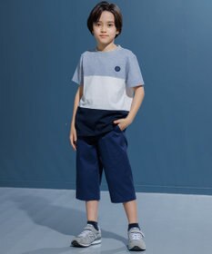 J.PRESS KIDS 【100-130cm】コットンストレッチ 7分丈パンツ
