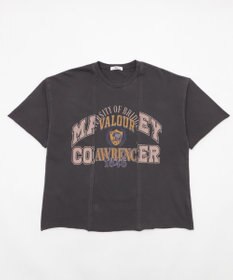 WEGO 【ユニセックス着用ITEM/MLサイズ展開】ドッキングカレッジスウェT（SS）