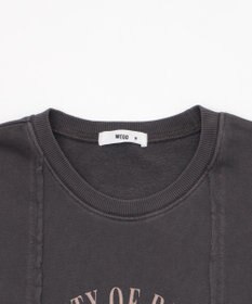 WEGO 【ユニセックス着用ITEM/MLサイズ展開】ドッキングカレッジスウェT（SS）