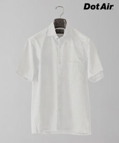 GOTAIRIKU リラックスシルエット【高通気性/吸水速乾】ドッツエアー クールマックスサッカーシャツ