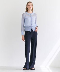 BEIGE， PYRRHOT / シアーコンビ リブカーディガン