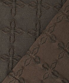 自由区 ジオメトリックアセテート カーディガン