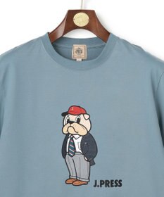 J.PRESS MEN 新デザイン【BULLDOG BOY】プリント Tシャツ