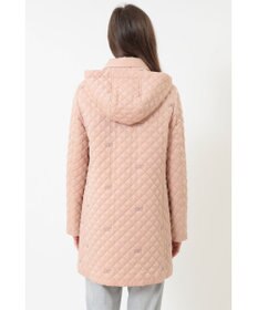 DAKS スウェードキルトコート