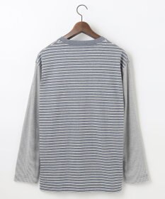 JOSEPH ABBOUD MOUNTAIN 【SPACE／UNISEX】OGコットンボーダークレイジー  カットソー