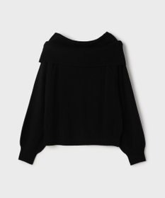 GRACE CONTINENTAL ウールオフショルニットトップ