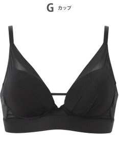 WACOAL ノンワイヤーブラ 【重力ケアブラ】 バストを重力から守る まる胸をキープ サイドのラインすっきり Gカップまで対応 大きいサイズ レディース BXB114 /ワコール