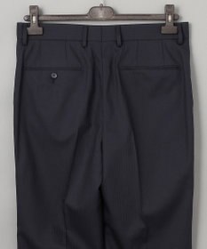 GOTAIRIKU 【御幸毛織】Superio160 ウールカシミヤ スーツ（ブラックストライプ）