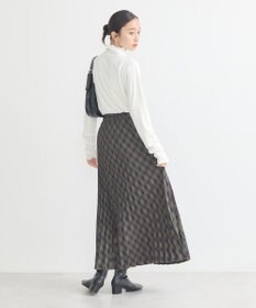 earth music&ecology すきな丈Ｔ／Ｒプリーツスカート