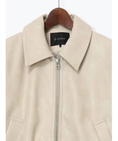 Te chichi フェイクレザークロップドブルゾン