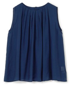 UNFILO ヴィンテージシアー プリーツブラウス