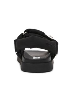 STEVE MADDEN MONAT ナイロンパデッドストラップフラットサンダル