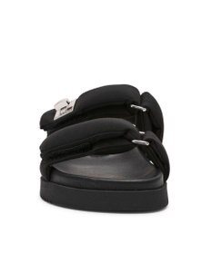 STEVE MADDEN MONAT ナイロンパデッドストラップフラットサンダル