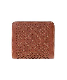 genten ダイヤカットワーク　二つ折り財布
