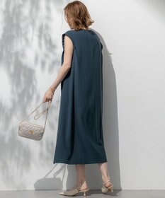 23区 L 【吸水速乾/UVカット/接触冷感/洗える】ストレッチジョーゼット ワンピース