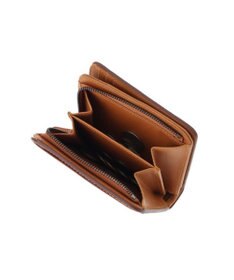 genten ダイヤカットワーク　二つ折り財布