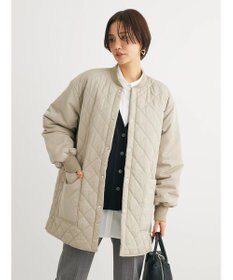 Green Parks 撥水加工　中綿キルトミドル丈コート