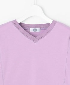 J.PRESS LADIES L TCポンチ ニットコンビ ドルマン カットソー