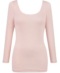 Wing あったかインナー オーガニックコットン混 やわらかくやさしい肌ざわり 【綿の贅沢オーガニック】 綿混 保温性 8分袖 長袖 秋 冬 EL4831ウイング／ワコール