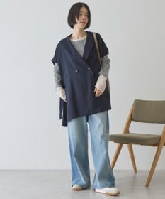 AMERICAN HOLIC 【花粉防止加工】サイドスリットベスト