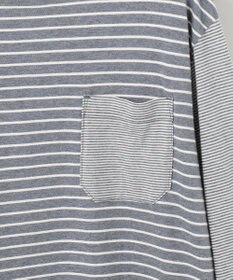 JOSEPH ABBOUD MOUNTAIN 【SPACE／UNISEX】OGコットンボーダークレイジー  カットソー