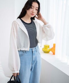 WEGO シアードロストショートパーカー