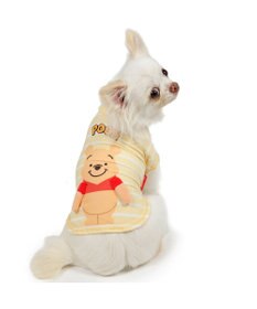 PET PARADISE ディズニー くまのプーさん 手つなぎＴシャツ 接触冷感 小型犬
