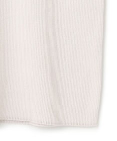 23区 【洗える】スムージーコットン シアーリブ ニット