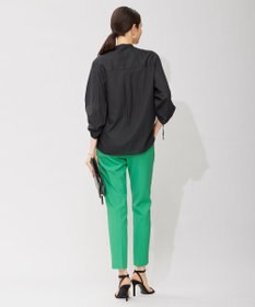 ICB 【洗える】キュームコアローン バンドカラーシャツ