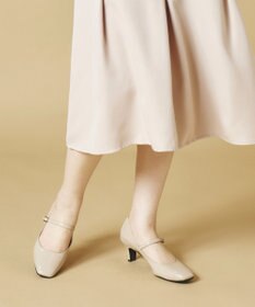 Dominic3 晴雨兼用 メリージェーン レザーパンプス