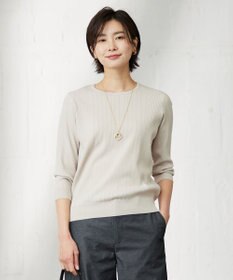 J.PRESS LADIES 【洗える】 PRINCESS クルーネック ニット