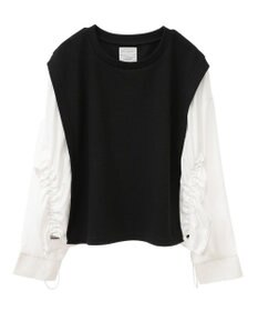 Green Parks リップルドッキングシャーリングプルオーバー