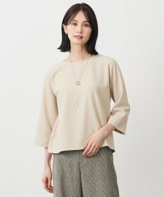 J.PRESS LADIES ラメ針抜き カットソー