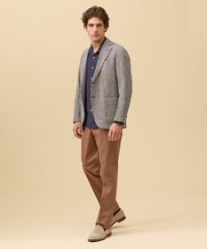 J.PRESS MEN 【SHACKET】ストレッチリネンサッカー ジャケット