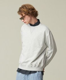 J.PRESS YORK STREET 【UNISEX】裏毛クルーネックトレーナー