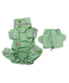 PET PARADISE スヌーピー フルカバーレインコート  スヌード付き 《ビーグルスカウト柄》 小型犬