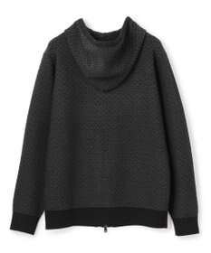 JOSEPH HOMME 【イージーケア】 ヴィスコースリンクス　ジップアップニットフーディー