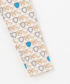 23区GOLF 【WOMEN】【UVカット】エンブレム柄ポロシャツ