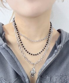 WEGO L3連クロスネックレス